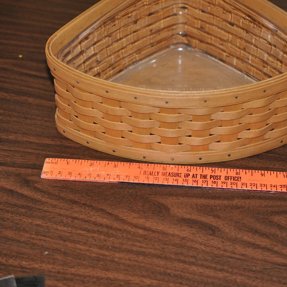 Longaberger large corner basket